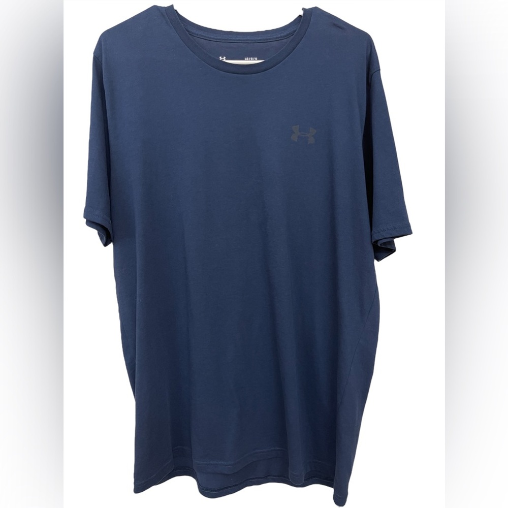 Under Armour | Men’s Crewneck Loose Fit T-Shirt | Navy | Size L |